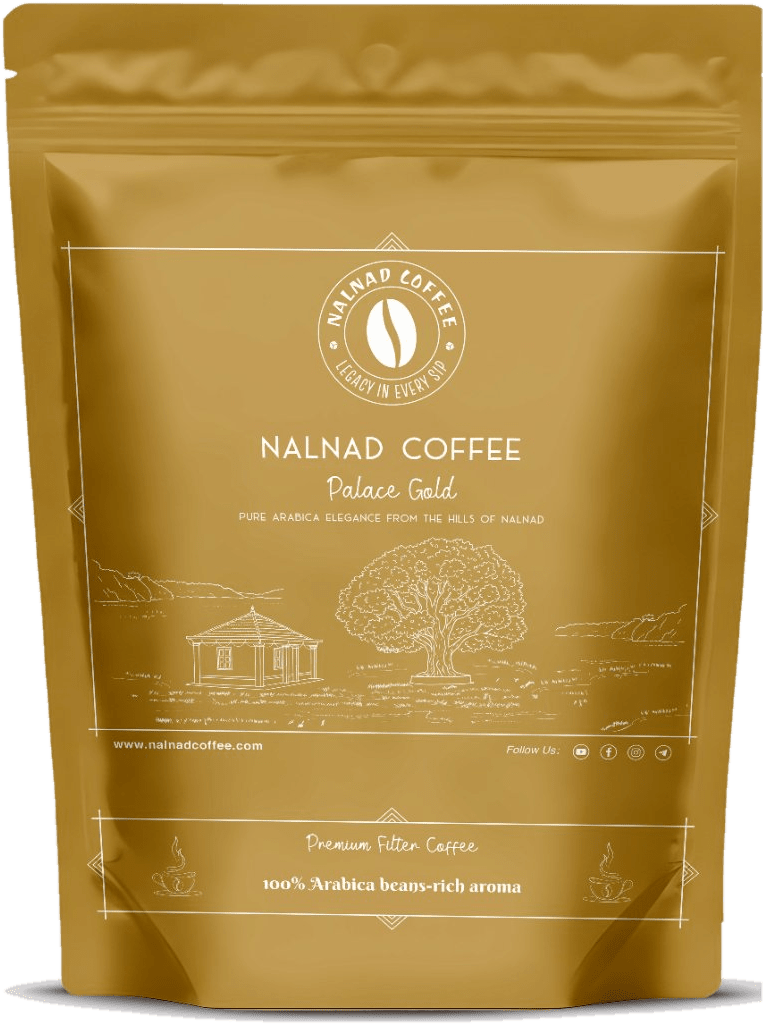 Nalnad Palace Gold – 100% Arabica Filter Coffee Powder from Kodagu | Nalnad Coffee